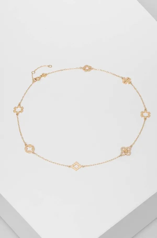 Tory Burch Ogrlica Tory Burch Kira Clover