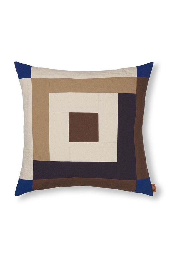 ferm LIVING Okrasna blazina ferm LIVING Border Patchwork Cushion