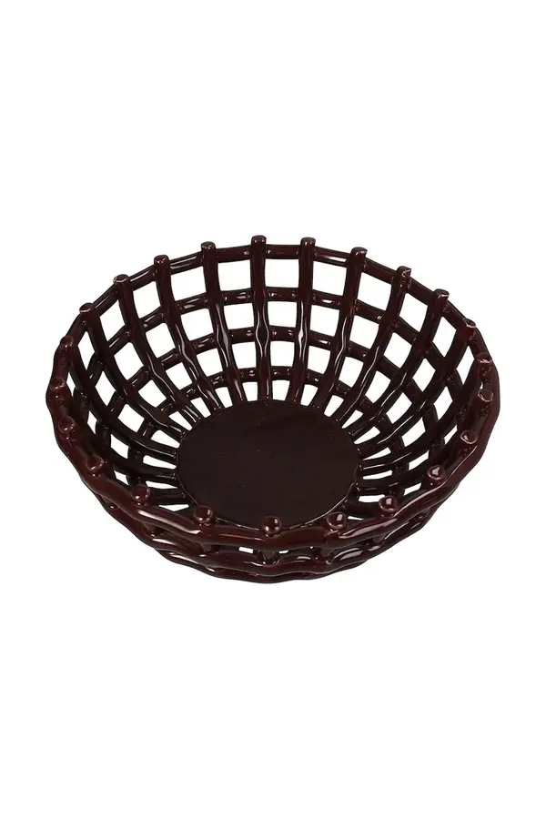 Okrasna skleda home & lifestyle 10 x 24 x 24 cm Okrasna skleda home & lifestyle 10 x 24 x 24 cm