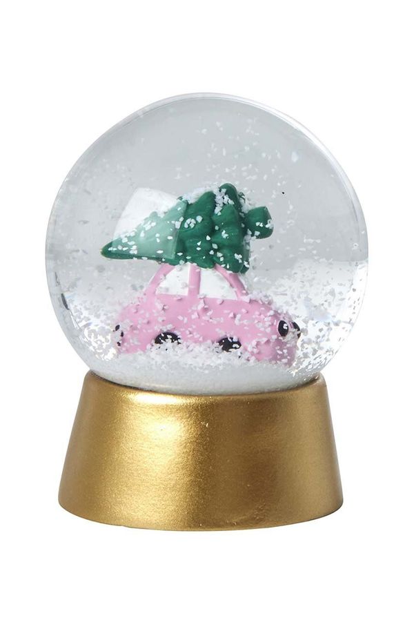 Rice Okrasna žoga Rice Snow Globe