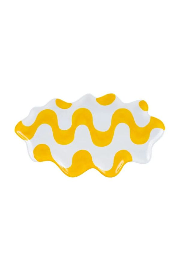 Qué Rico Okrasni pladenj Qué Rico Renata rumena barva