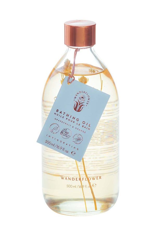 Wanderflower Olje za kopel Wanderflower Invigorating Grapefruit & Orange 500 ml