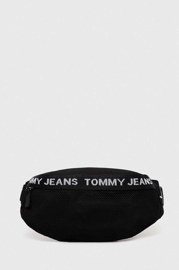 Tommy Jeans Opasna torbica Tommy Jeans črna barva