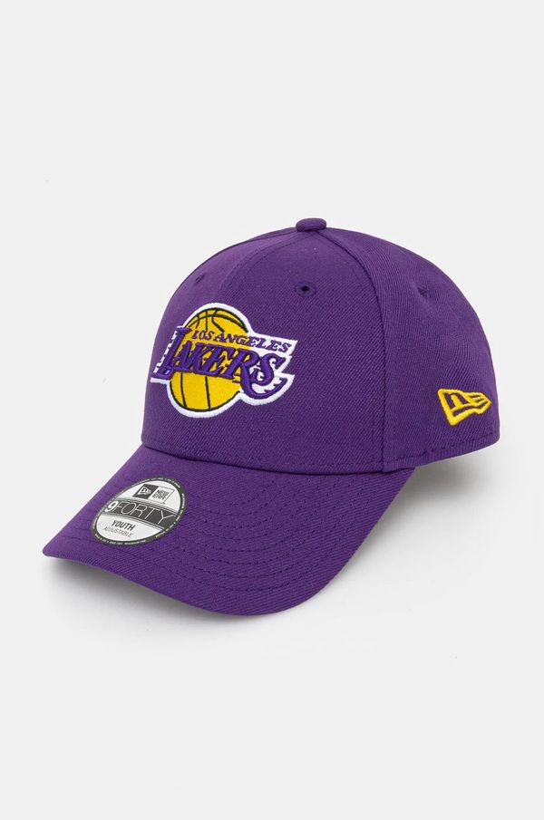 New Era Otroška baseball kapa New Era LOS ANGELES LAKERS vijolična barva, 11405635