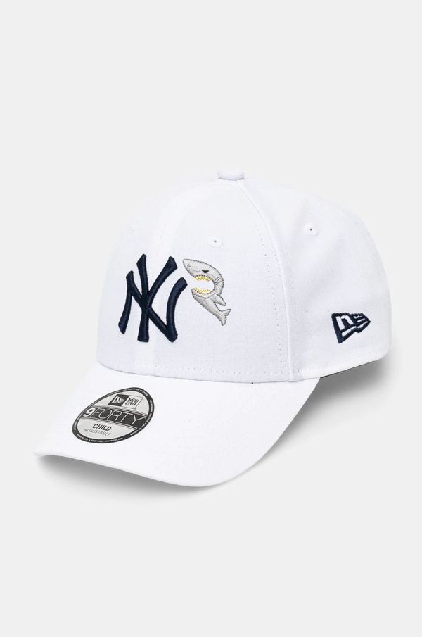 New Era Otroška baseball kapa New Era NEW YORK YANKEES bela barva, 60565294