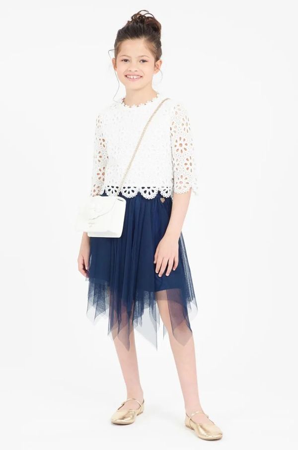 Guess Otroška bluza Guess bela barva, J5RH04 WGWR0