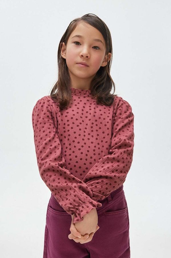 Mayoral Otroška bluza Mayoral vijolična barva