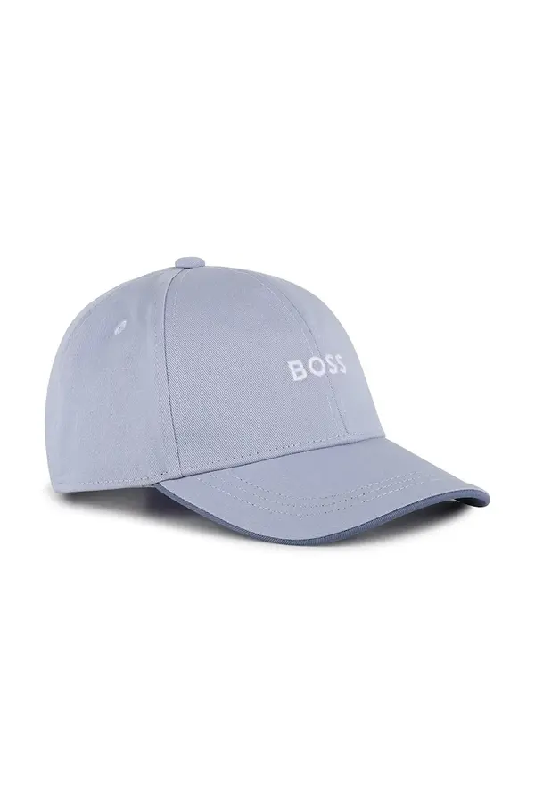 BOSS Otroška bombažna bejzbolska kapa BOSS