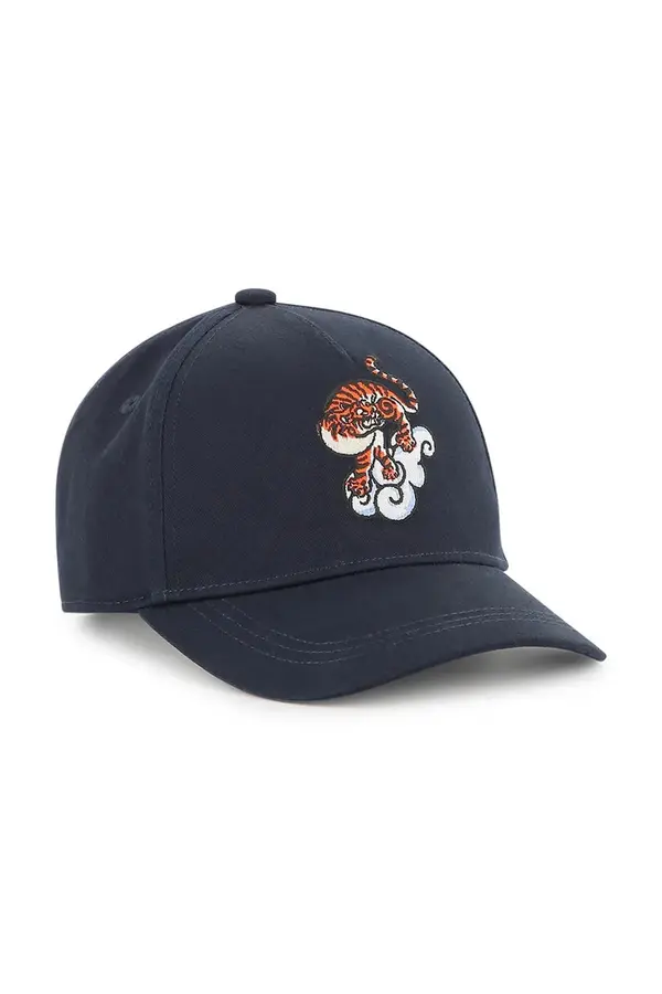 Kenzo kids Otroška bombažna bejzbolska kapa Kenzo Kids