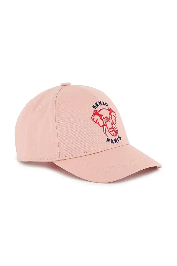 Kenzo kids Otroška bombažna bejzbolska kapa Kenzo Kids