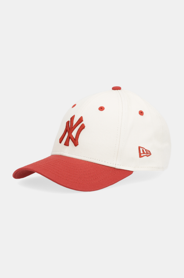 New Era Otroška bombažna bejzbolska kapa New Era NEW YORK YANKEES bež barva, 60565292