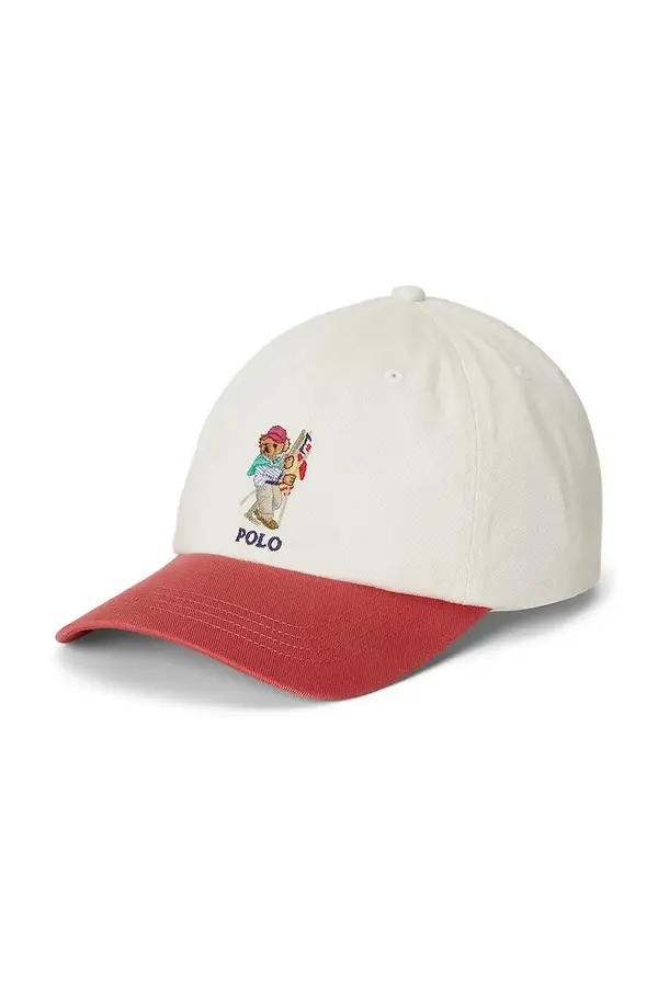 Polo Ralph Lauren Otroška bombažna bejzbolska kapa Polo Ralph Lauren