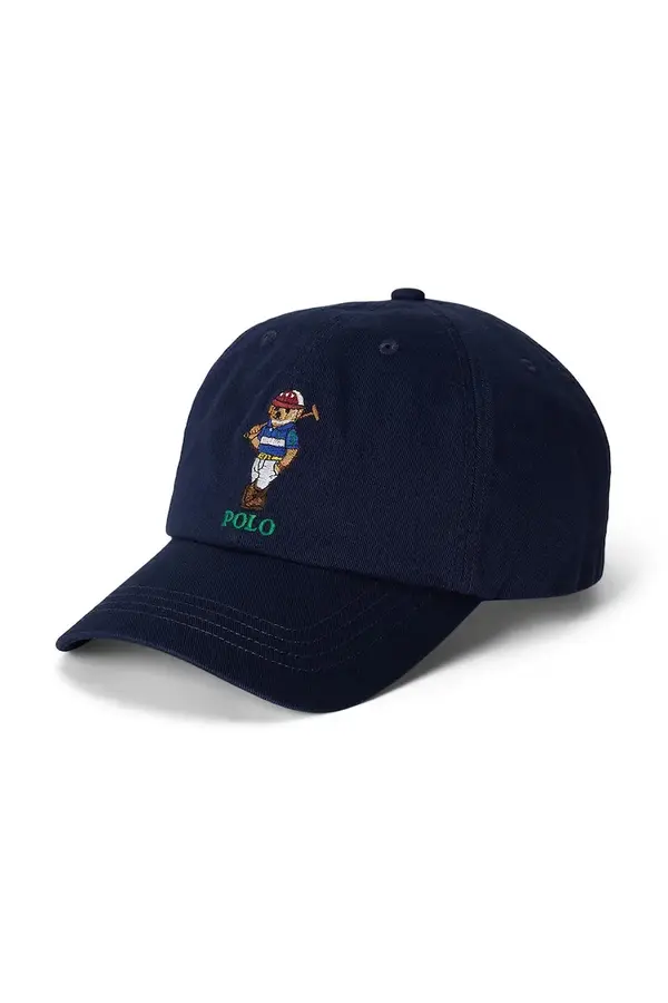 Polo Ralph Lauren Otroška bombažna bejzbolska kapa Polo Ralph Lauren