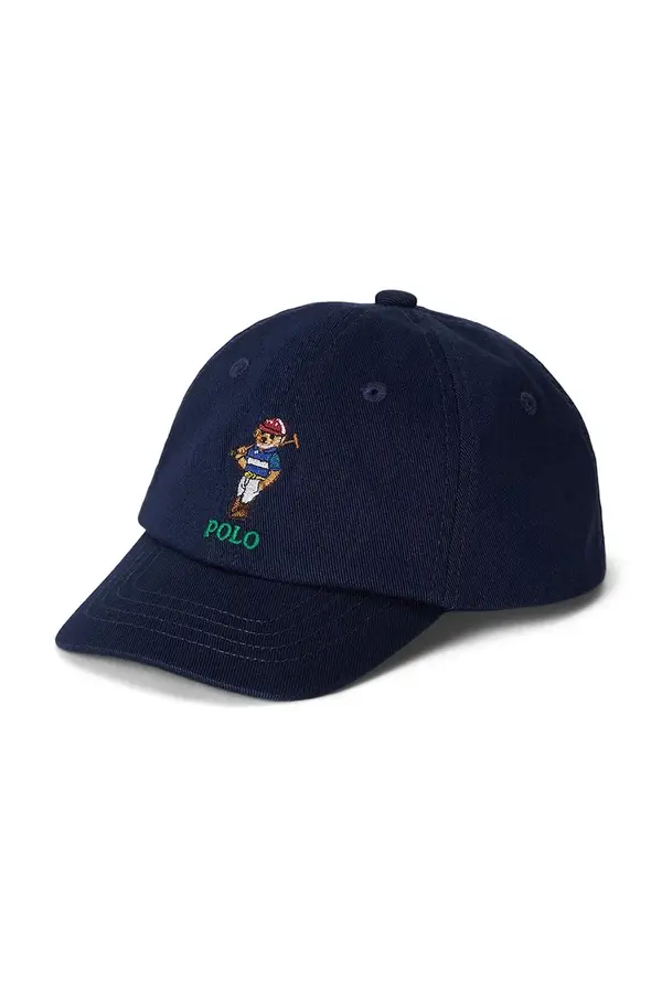 Polo Ralph Lauren Otroška bombažna bejzbolska kapa Polo Ralph Lauren