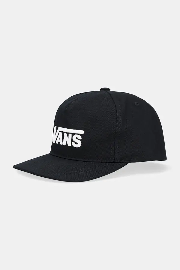 Vans Otroška bombažna bejzbolska kapa Vans Drop V Logo Snapback