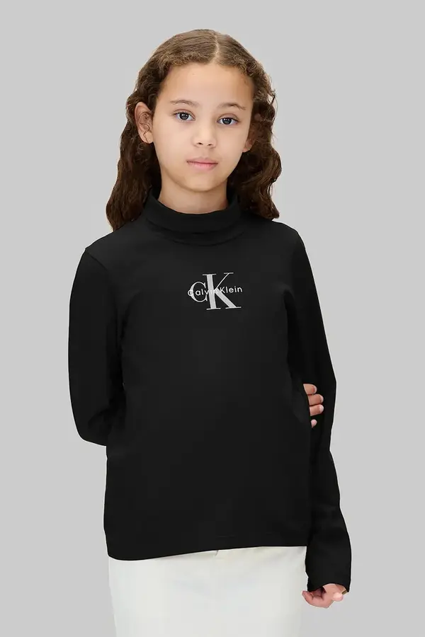 Calvin Klein Jeans Otroška bombažna dolga majica Calvin Klein Jeans