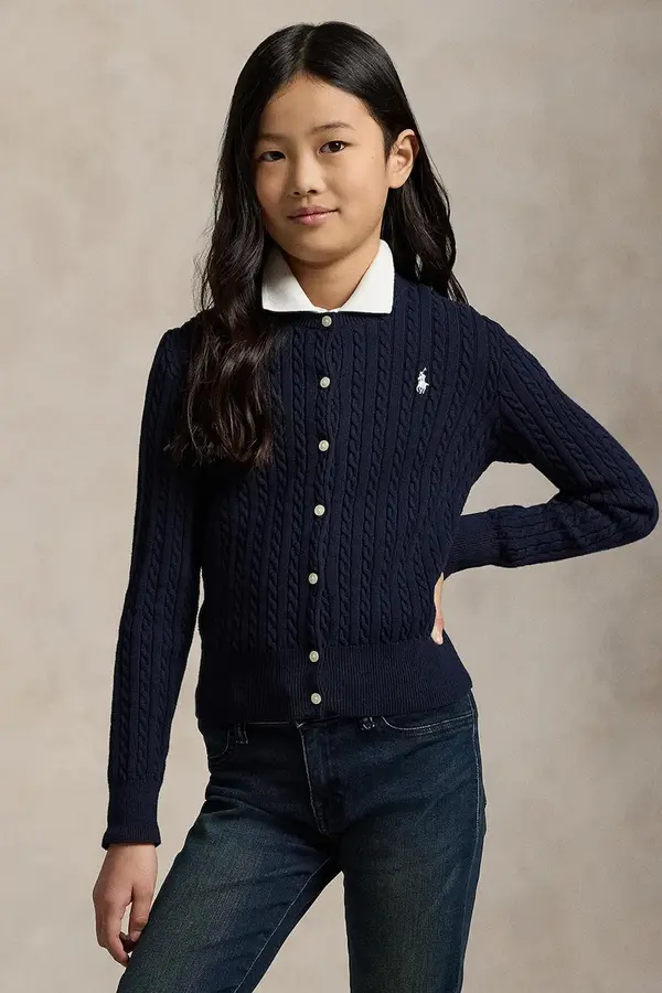 Polo Ralph Lauren Otroška bombažna jopica Polo Ralph Lauren