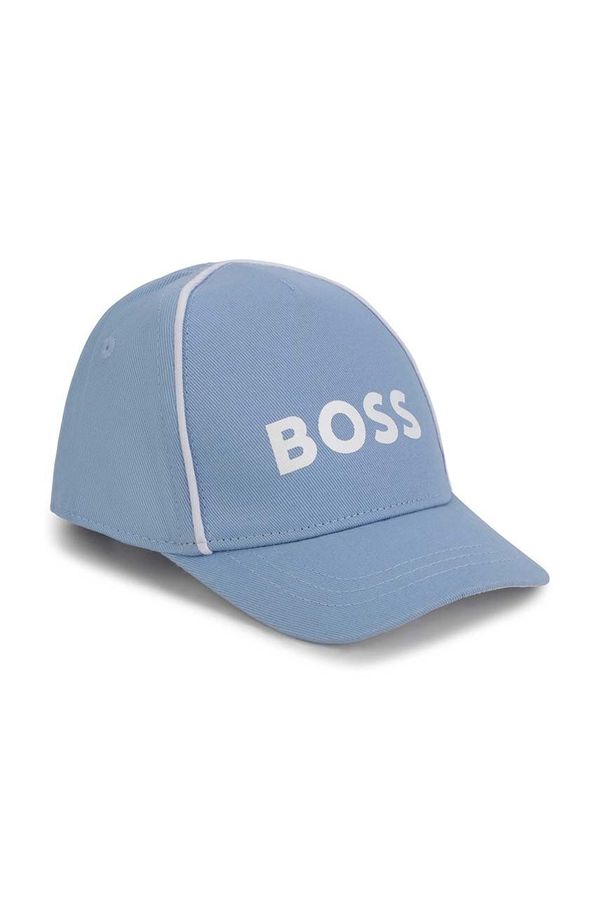 Boss Otroška bombažna kapa BOSS