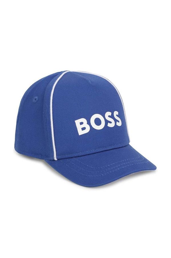 Boss Otroška bombažna kapa BOSS