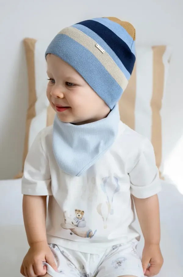 Jamiks Otroška bombažna kapa Jamiks LOGAN JWH046