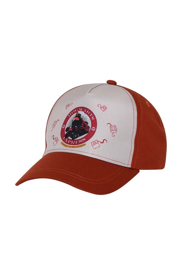 Lego Otroška bombažna kapa Lego rdeča barva