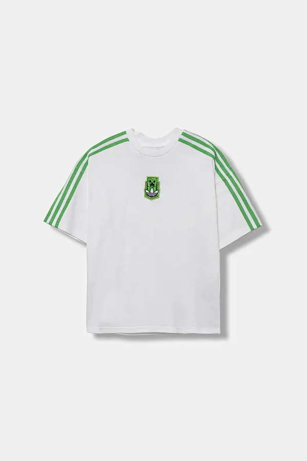 adidas Originals Otroška bombažna kratka majica adidas Originals MINECRAFT