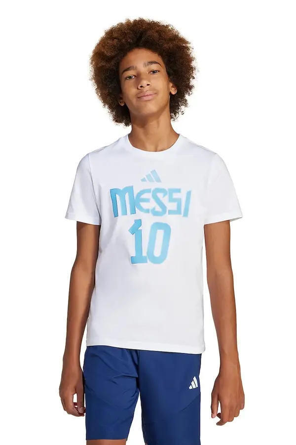 adidas Performance Otroška bombažna kratka majica adidas Performance MESSI