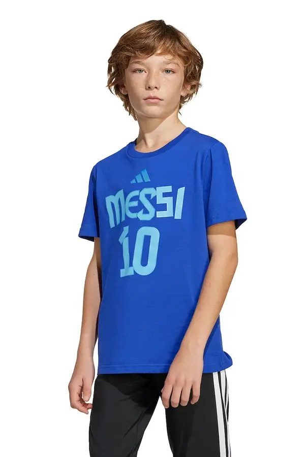 adidas Performance Otroška bombažna kratka majica adidas Performance MESSI