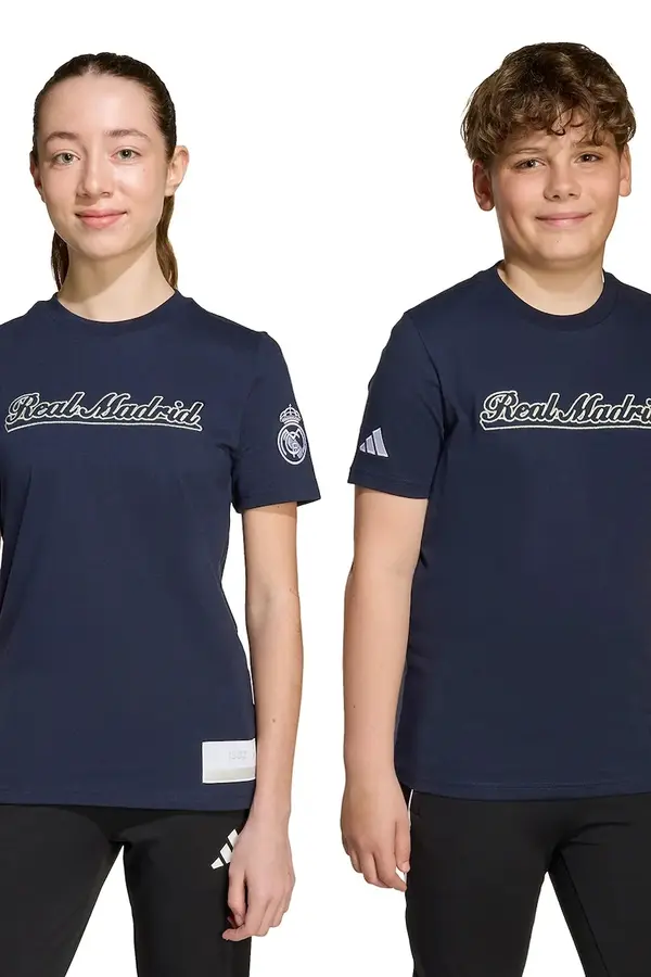 adidas Performance Otroška bombažna kratka majica adidas Performance REAL MADRID