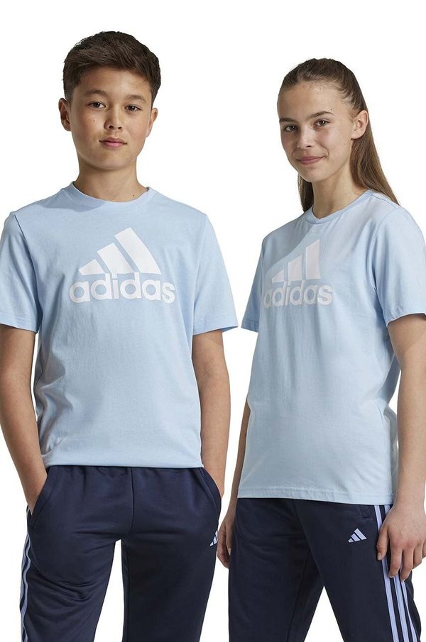 adidas Otroška bombažna kratka majica adidas U BL TEE IX9570