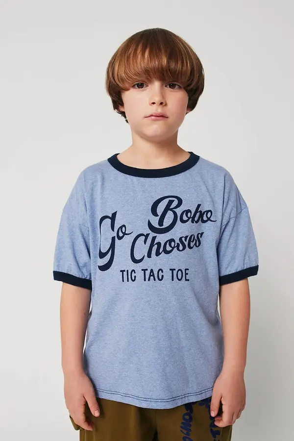 Bobo Choses Otroška bombažna kratka majica Bobo Choses Go Bobo