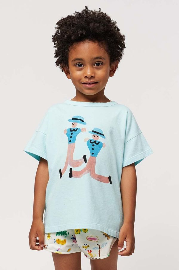 Bobo Choses Otroška bombažna kratka majica Bobo Choses
