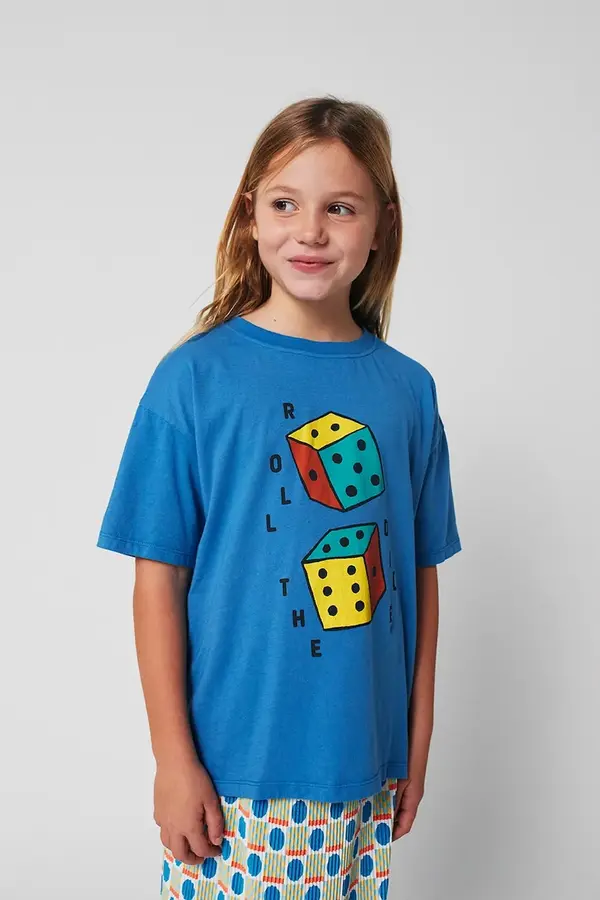 Bobo Choses Otroška bombažna kratka majica Bobo Choses Roll The Dice