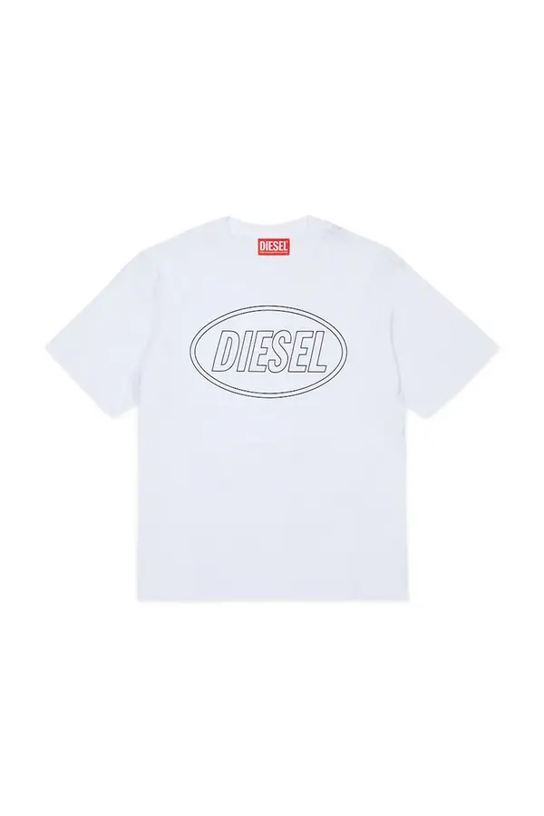 Diesel Otroška bombažna kratka majica Diesel TCIRCLE OVER T-SHIRT