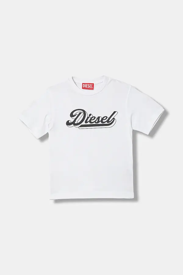 Diesel Otroška bombažna kratka majica Diesel TCORS OVER T-SHIRT