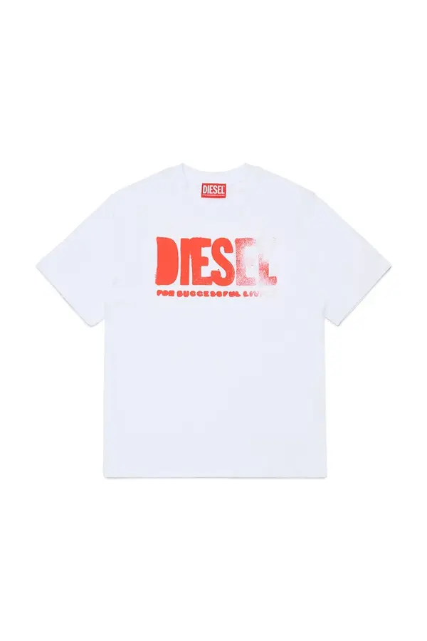 Diesel Otroška bombažna kratka majica Diesel THIDE OVER T-SHIRT