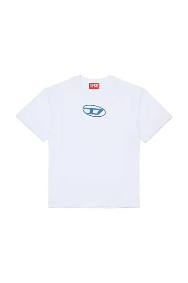 Diesel Otroška bombažna kratka majica Diesel TLOGY OVER T-SHIRT