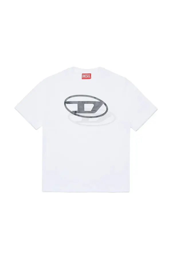 Diesel Otroška bombažna kratka majica Diesel TVALE OVER T-SHIRT