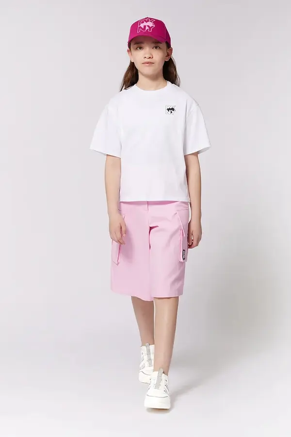 DKNY Otroška bombažna kratka majica Dkny