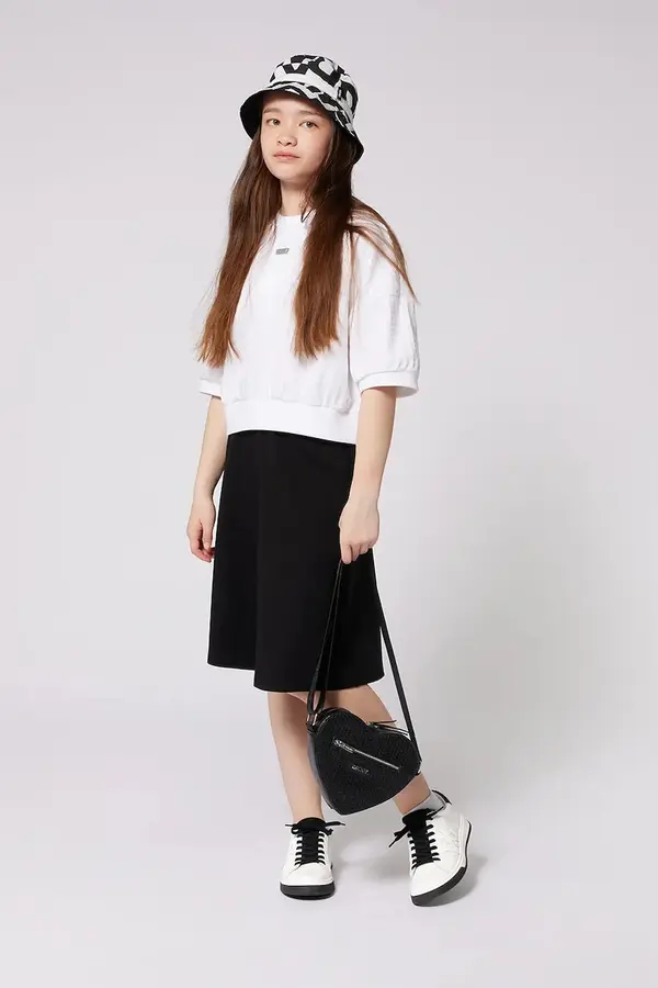DKNY Otroška bombažna kratka majica Dkny