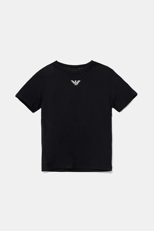 Emporio Armani Otroška bombažna kratka majica Emporio Armani