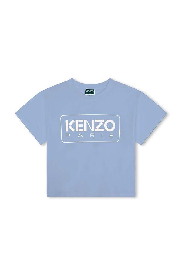 Kenzo kids Otroška bombažna kratka majica Kenzo Kids