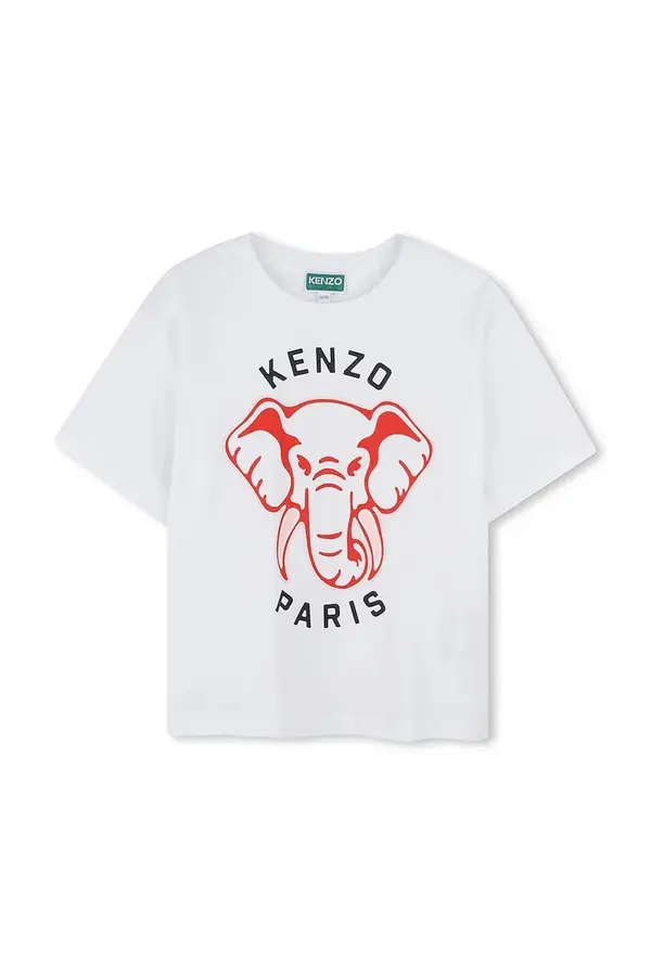 Kenzo kids Otroška bombažna kratka majica Kenzo Kids
