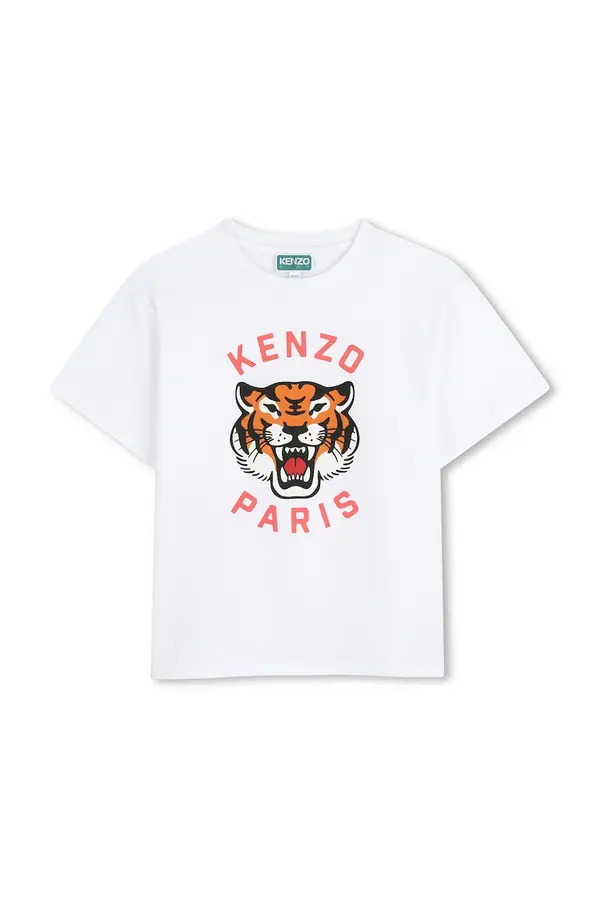 Kenzo kids Otroška bombažna kratka majica Kenzo Kids