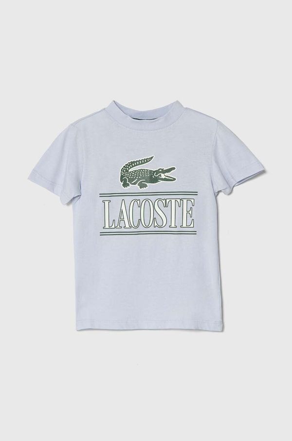 Lacoste Otroška bombažna kratka majica Lacoste