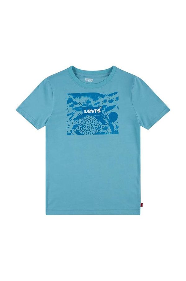 Levi's Otroška bombažna kratka majica Levi's