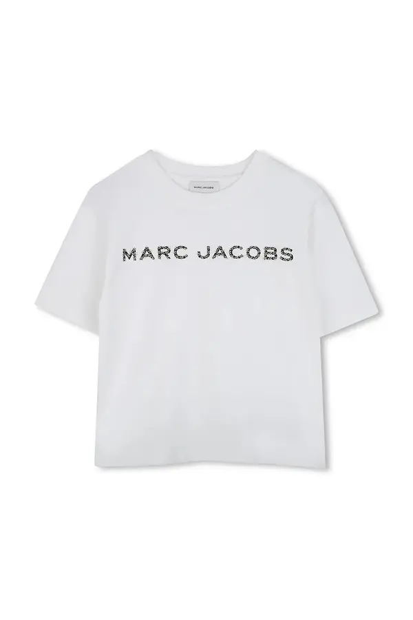 Marc Jacobs Otroška bombažna kratka majica Marc Jacobs