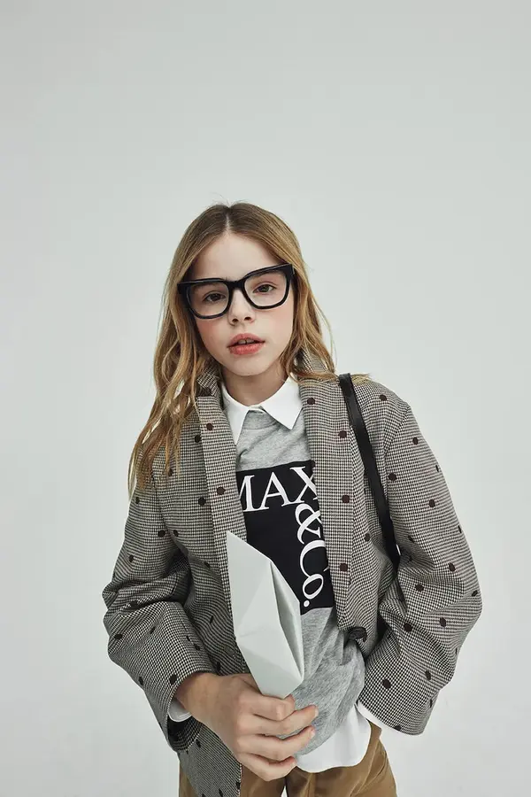 Max&Co. Otroška bombažna kratka majica MAX&Co. MAXT1F T-SHIRT