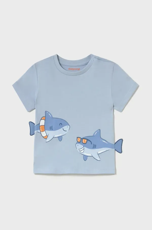 Mayoral Otroška bombažna kratka majica Mayoral 1061