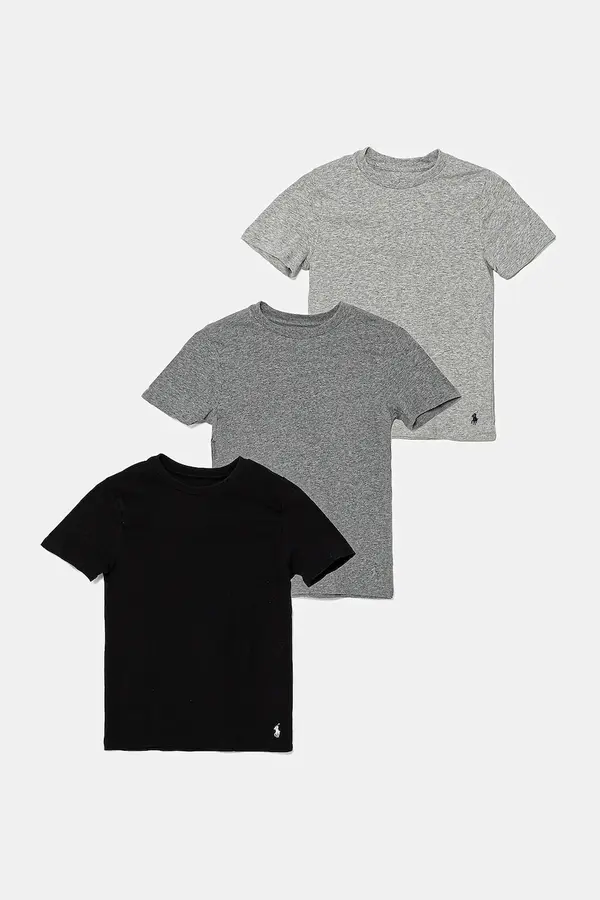 Polo Ralph Lauren Otroška bombažna kratka majica Polo Ralph Lauren 3-pack